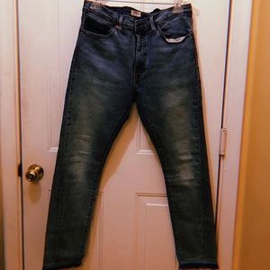 Levi’s Altered 510’s (36X32) w/ frayed bottoms